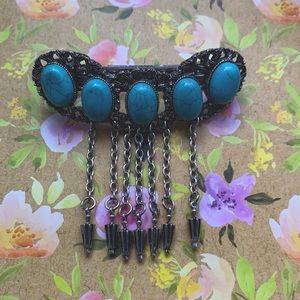 Free People Turquoise Hair Clip